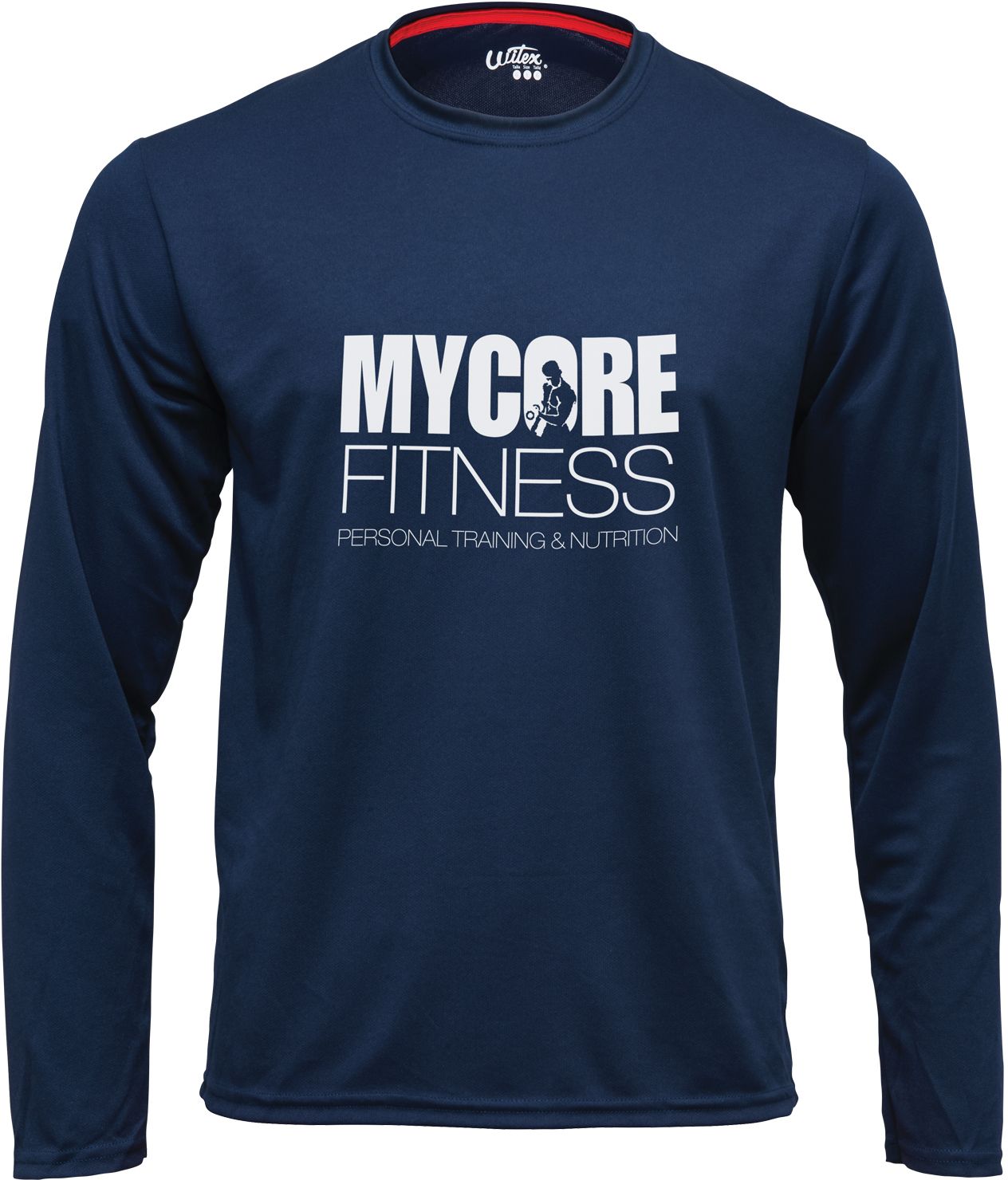 SCREEN PRINTED LONG SLEEVE PERFORMANCE T-SHIRT