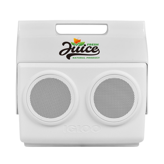 White Igloo Kooltunes® 14-quart Cooler