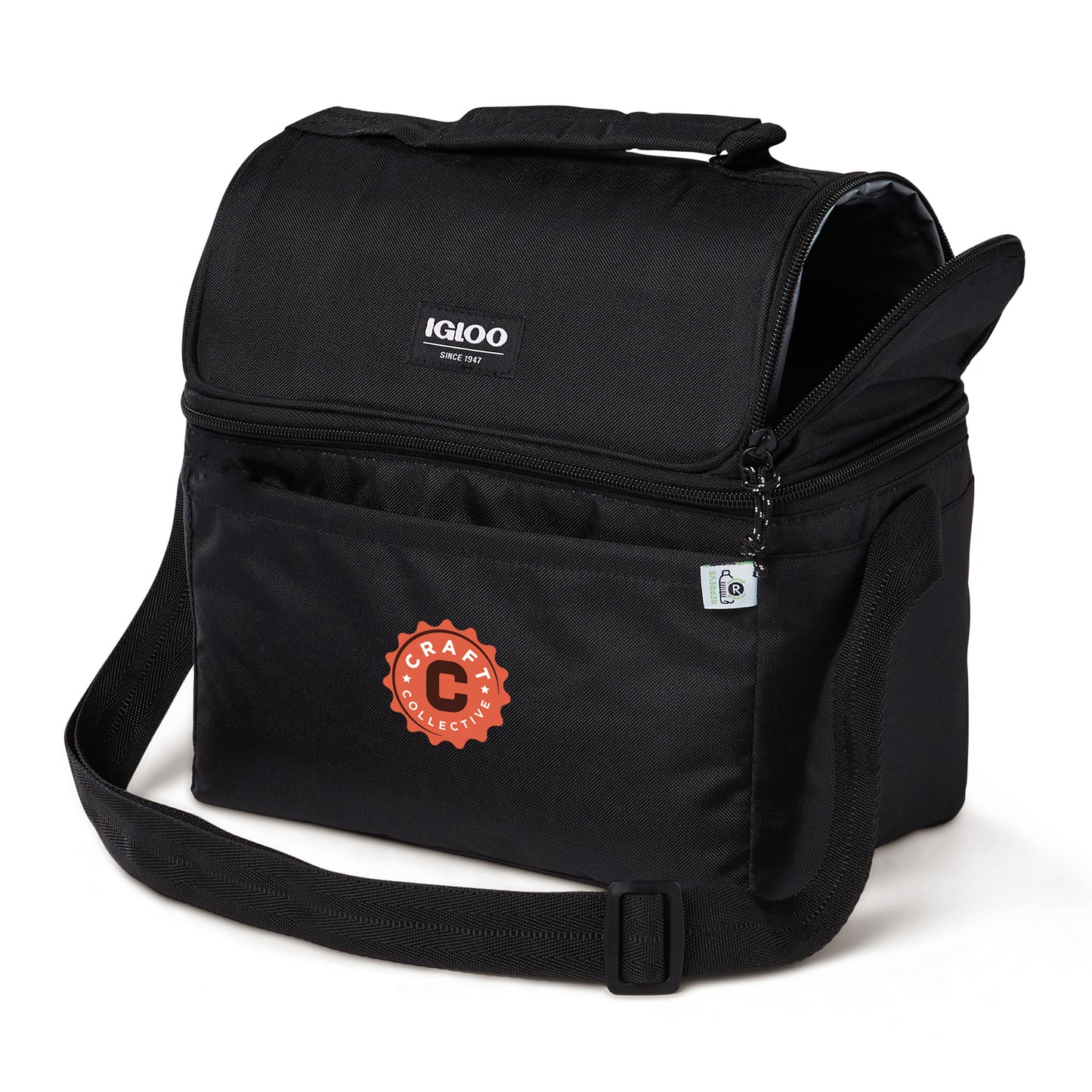 Black Igloo® REPREVE Lunch Pail Cooler