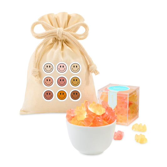 Natural Sugarfina Champagne Bears Candy Cube Gift Bag