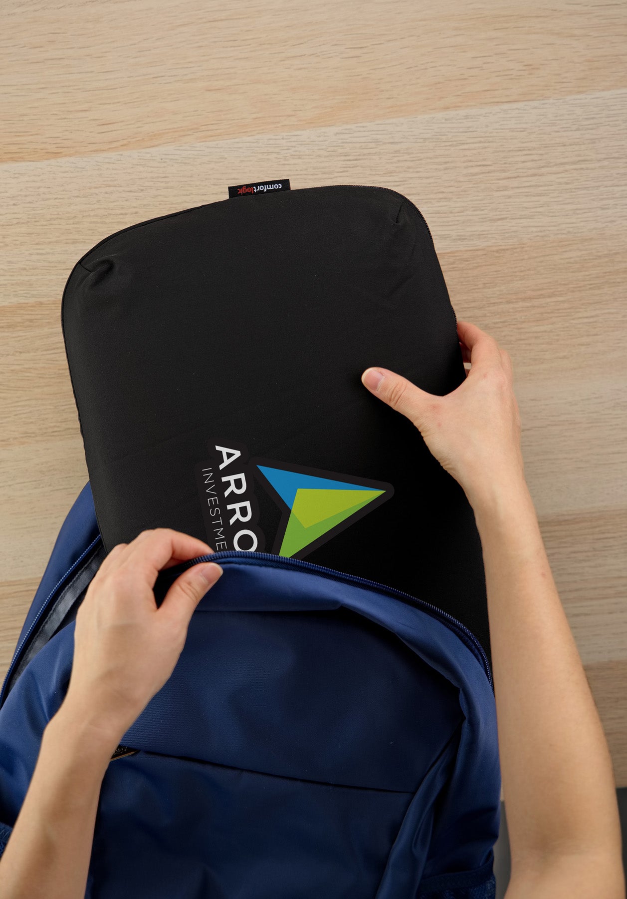 Gray Comfort Logic™ Everywhere Pillow