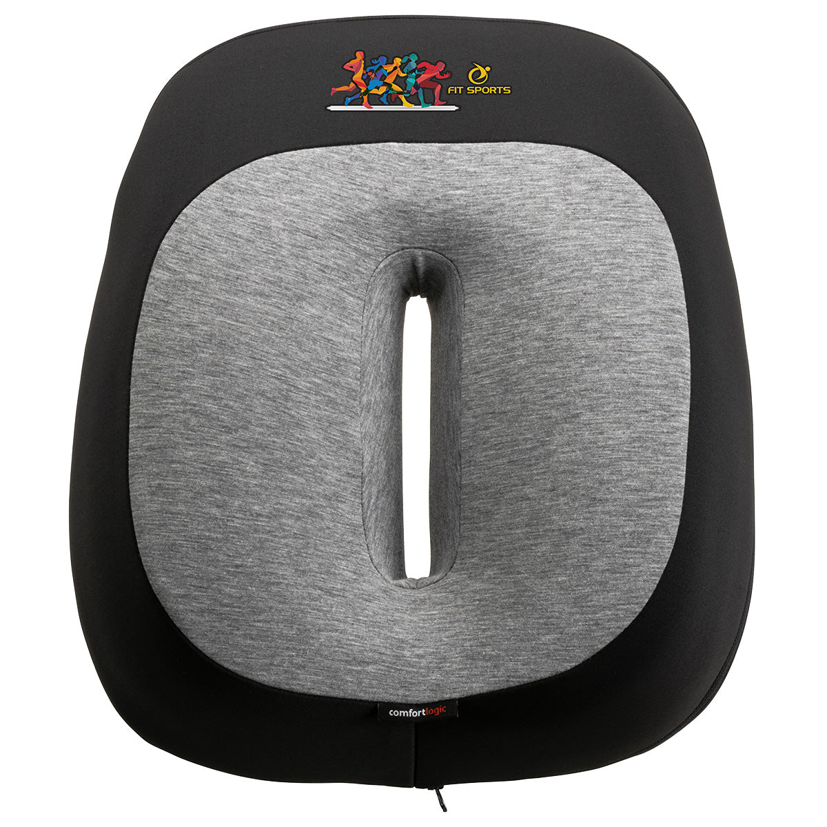 Black/Gray Comfort Logic™ Heavenly Support Back Pillow