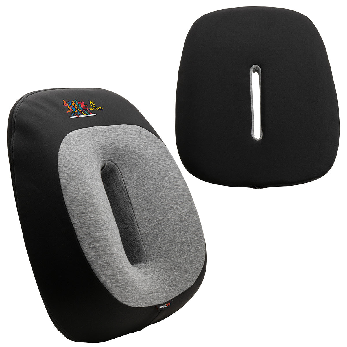 Black/Gray Comfort Logic™ Heavenly Support Back Pillow