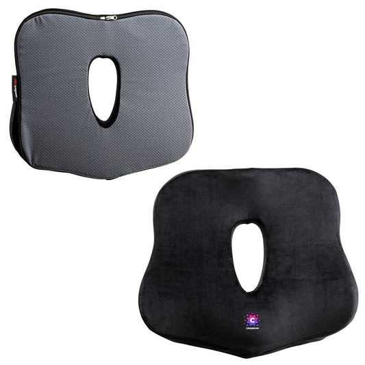 Black Comfort Logic™ Heavenly Seat Cushion