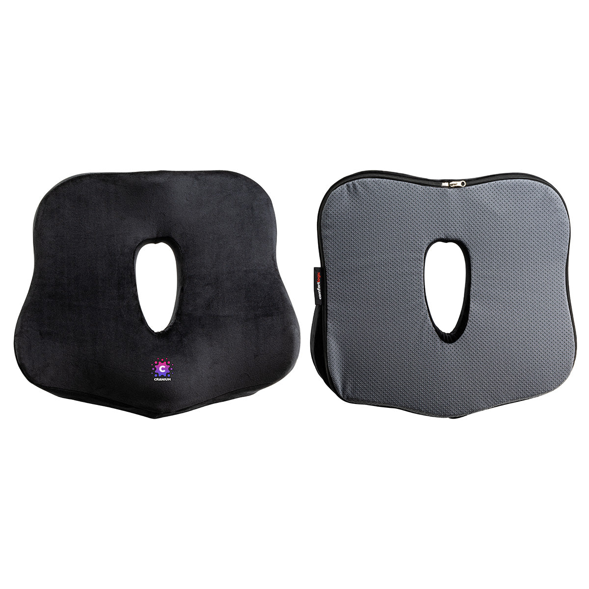 Black Comfort Logic™ Heavenly Seat Cushion