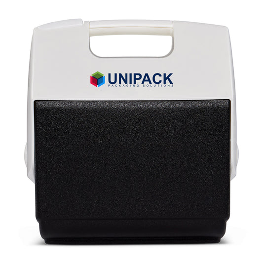 White-Black Igloo® Playmate Pal™ 7 Qt Cooler