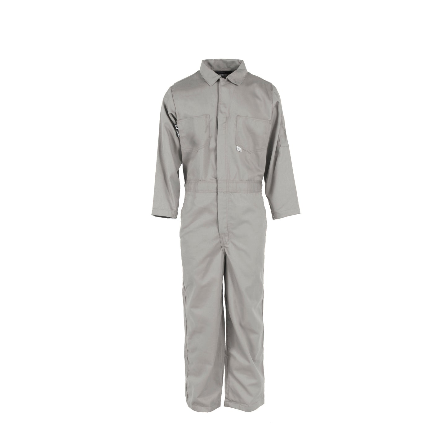 VI9CA 9 oz Indura® FR Coverall (CAT 2) - Gray - Size XL