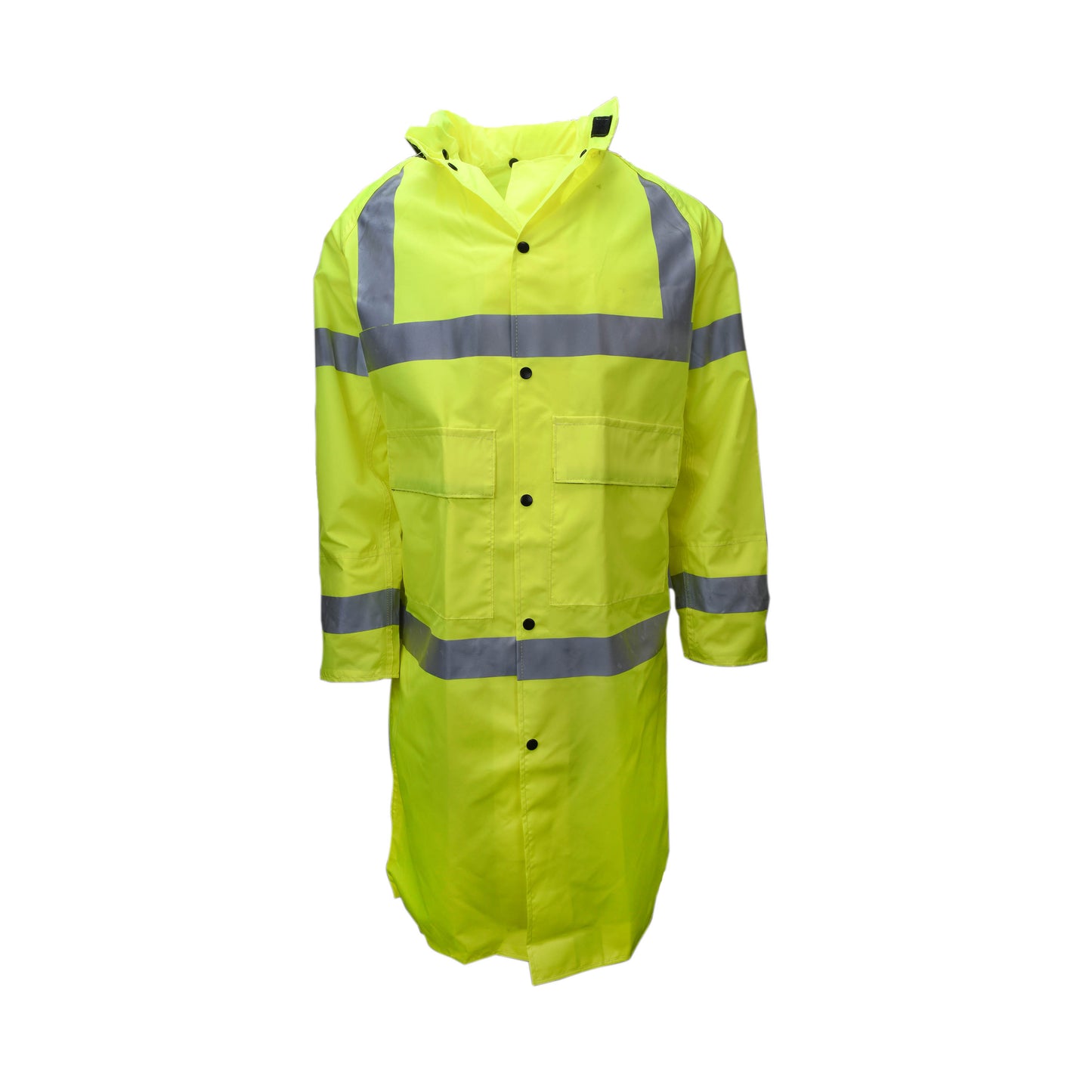 7002AC Telcom Series Coat with Hood - Lime - Size 4X