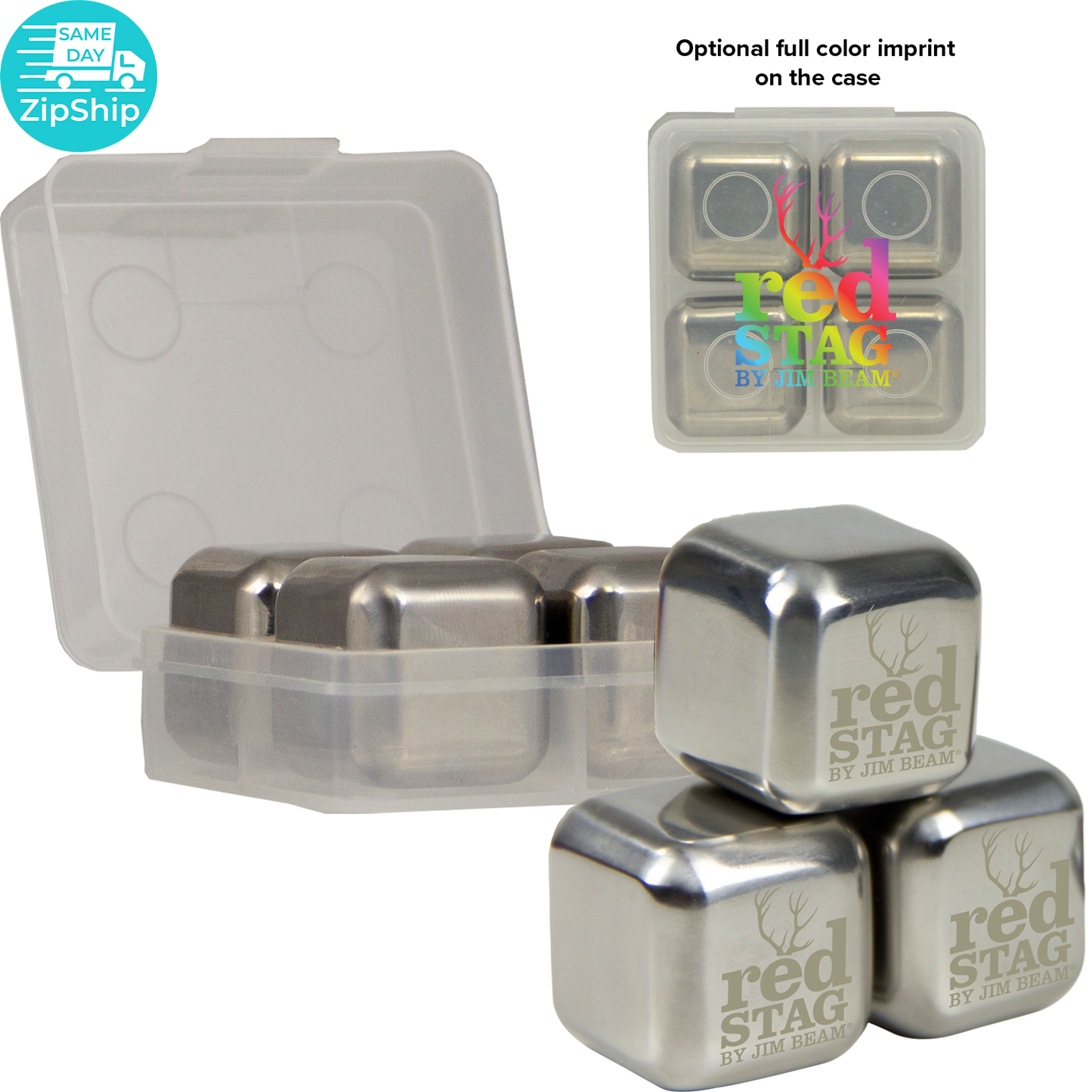 Stainless Cool Cubes with Clear Packaging