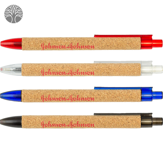 Black Cork 100% Cork Barrel Pen