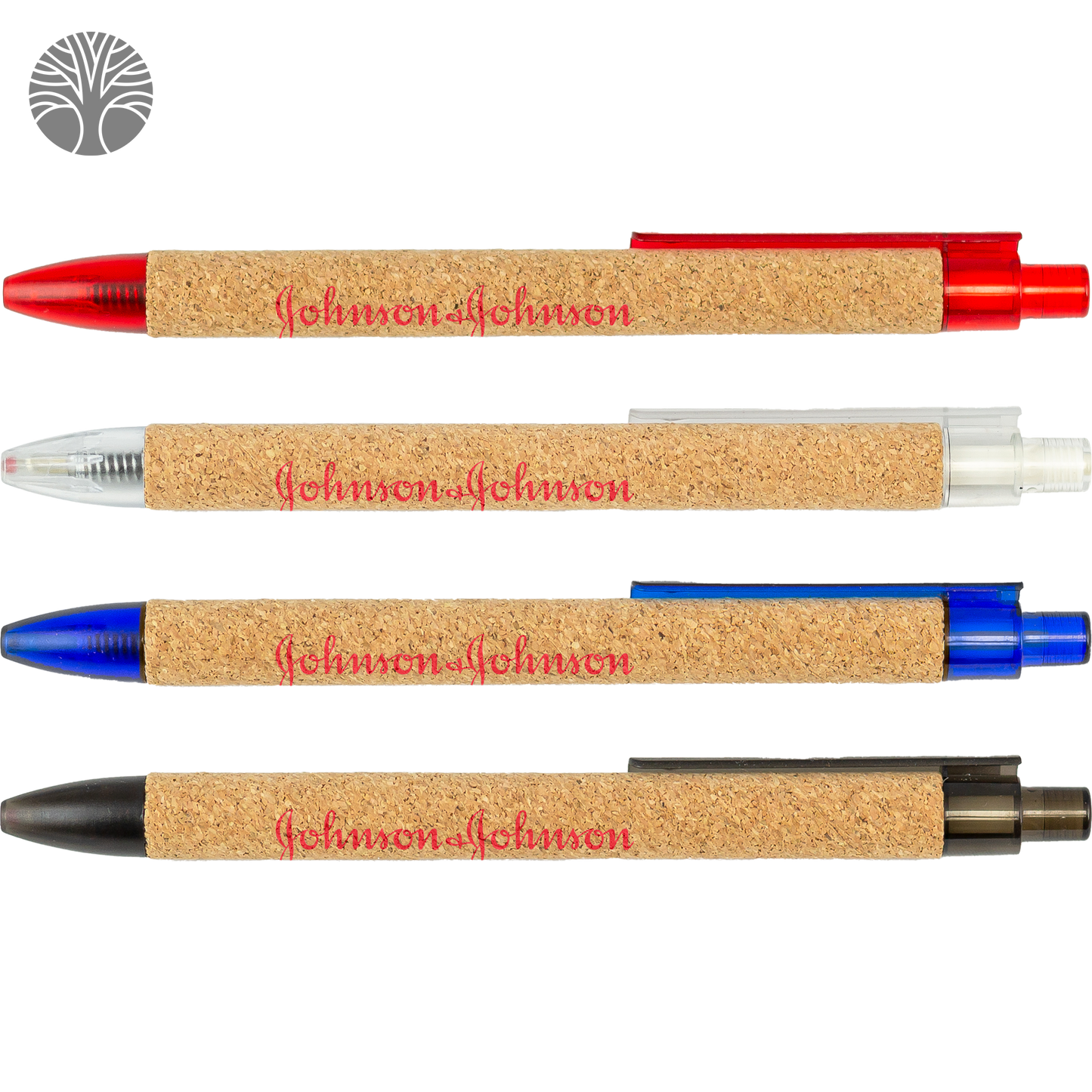 Black Cork 100% Cork Barrel Pen