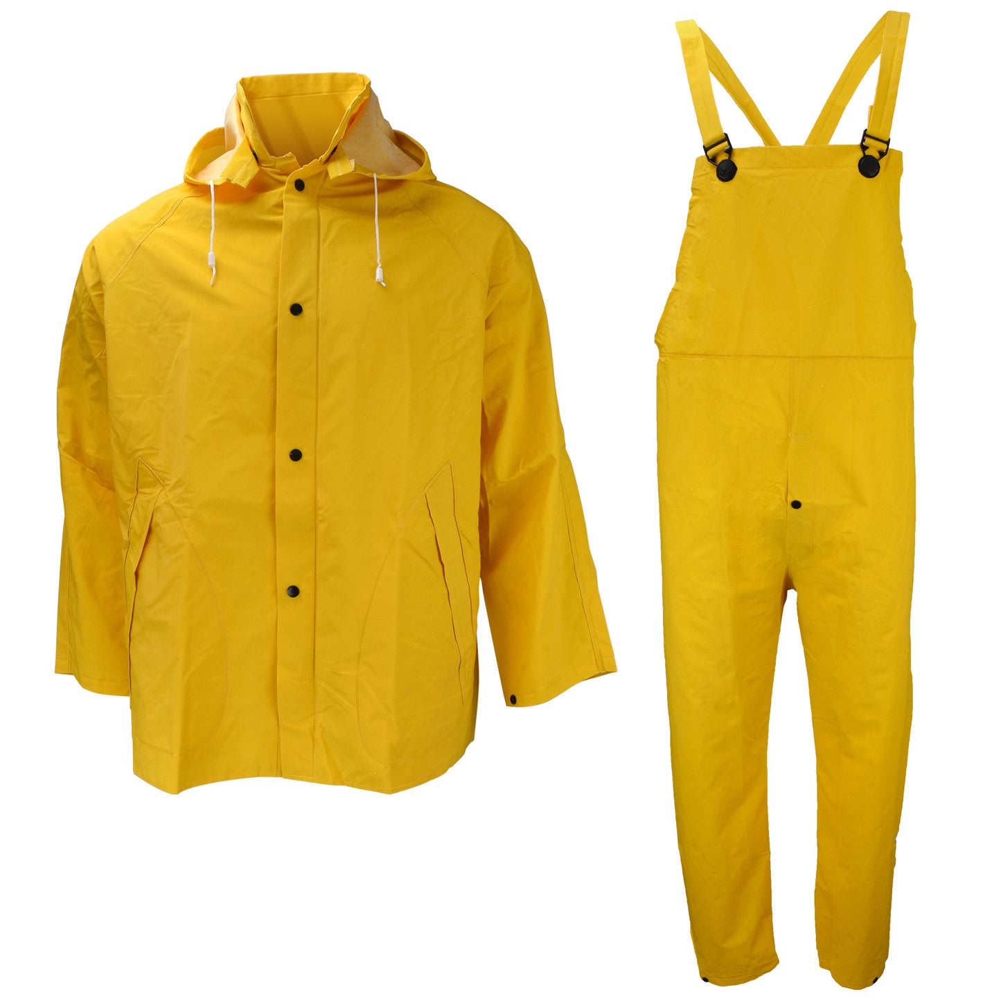 1600S Economy 3-Piece Rain Suit - Safety Yellow - Size 2X