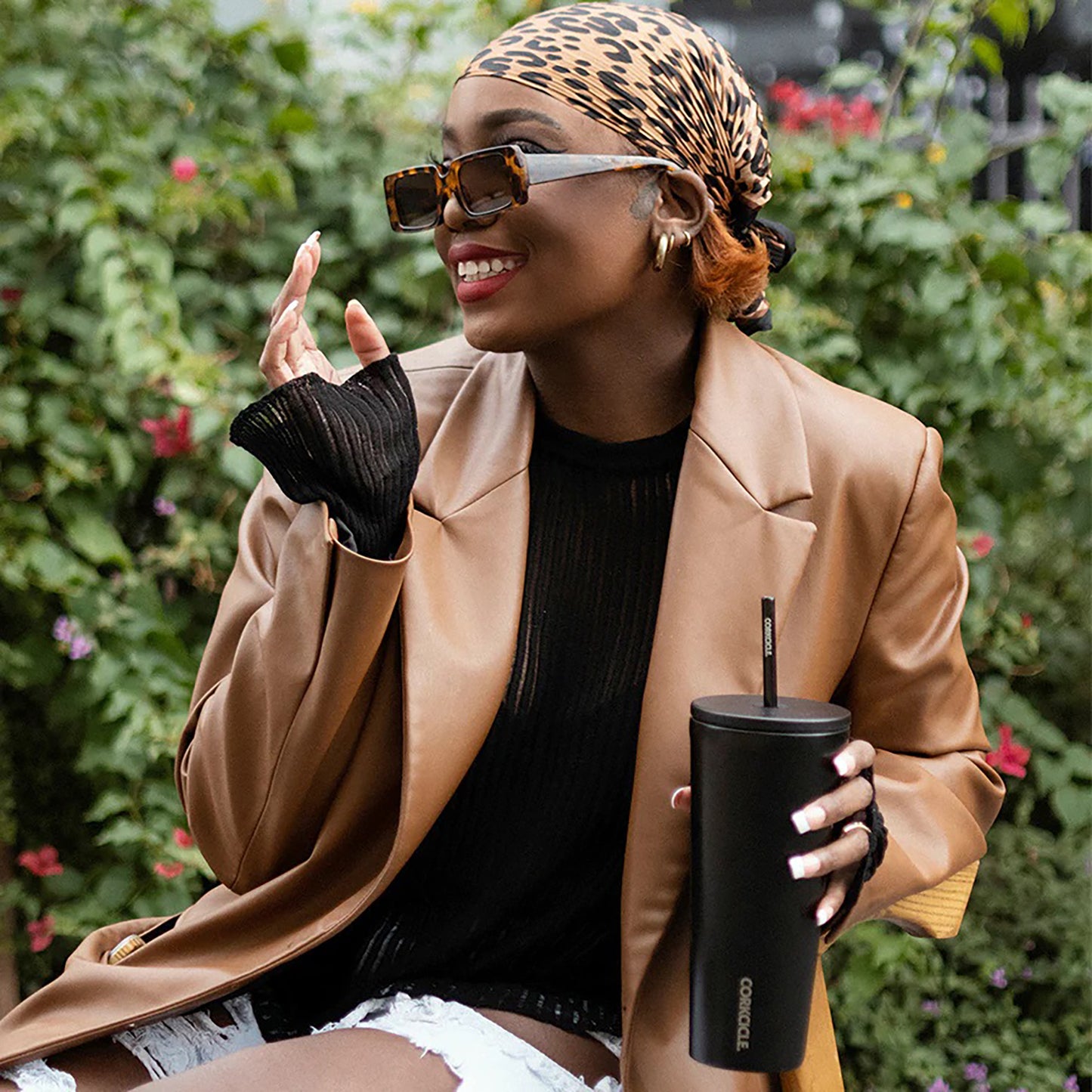 Matte Black CORKCICLE® Cold Cup - 24 Oz.