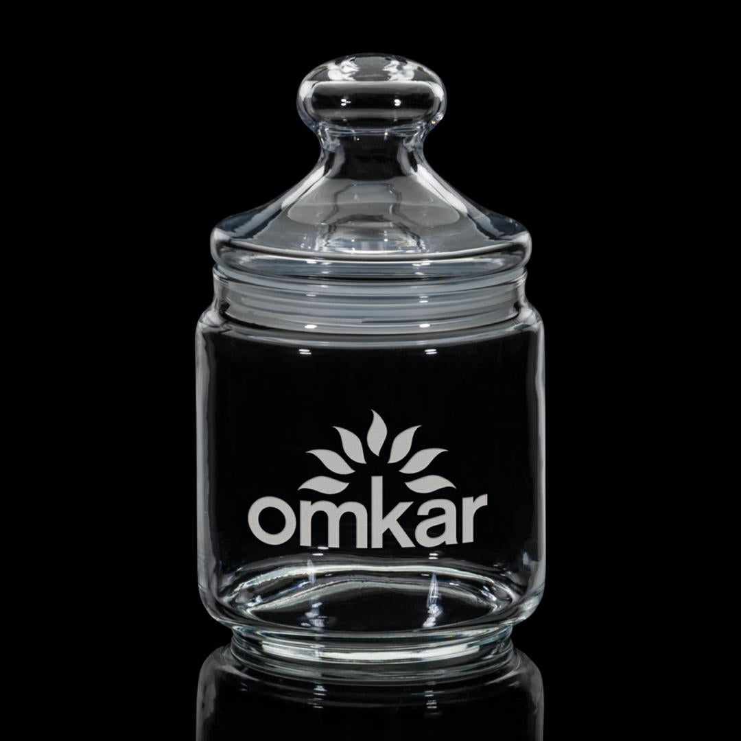 Somerset Jar & Lid - Deep Etch