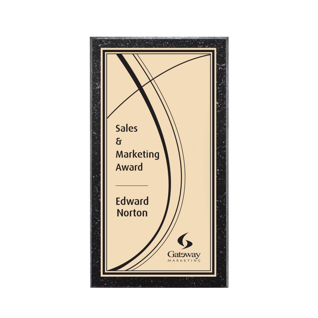 Baltimore/Everett Plaque - Gold/Tall