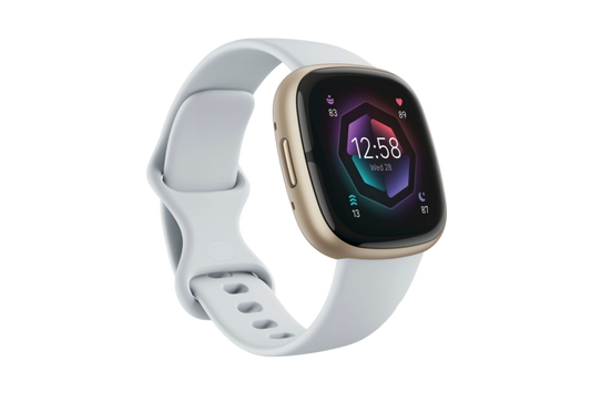 Fitbit Sense 2 Smartwatch - Blue Mist/Soft Gold Aluminum