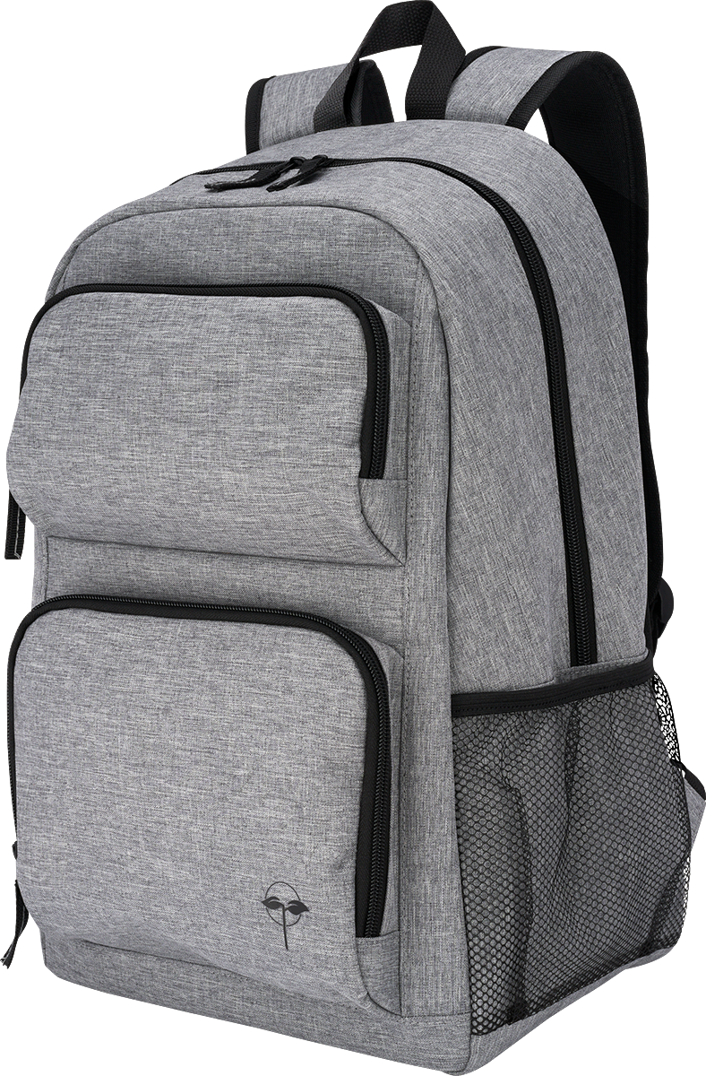 EarthTrendz™ 26L rPET Whitewater Laptop Backpack