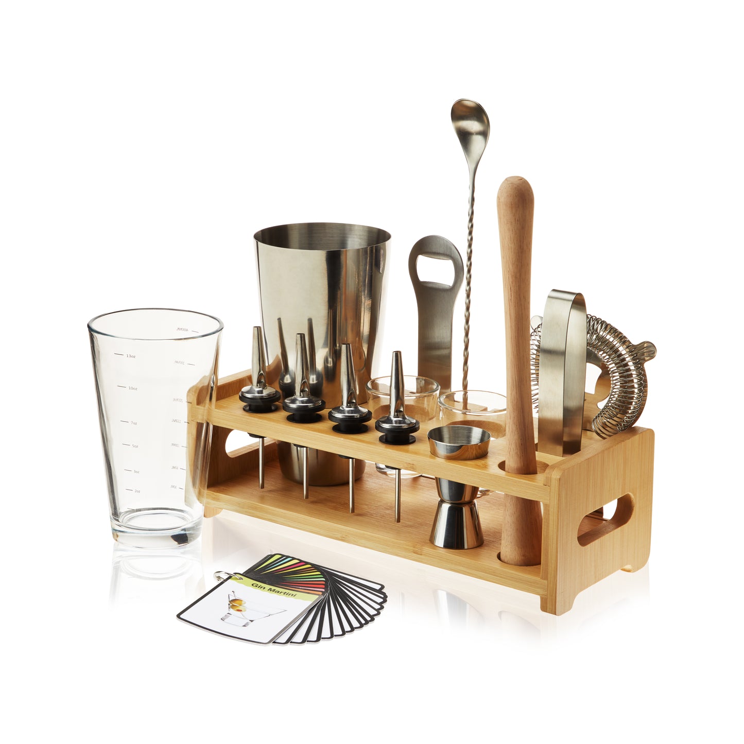 True® 14 Piece Barware Set