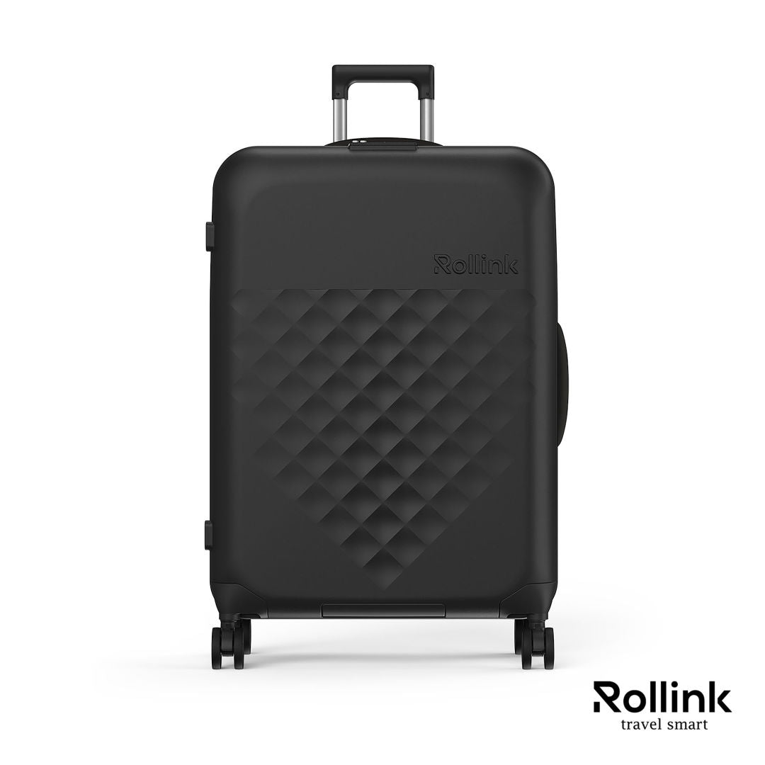 Rollink® Flex 360 Large Checked 4 Wheel Suitcase