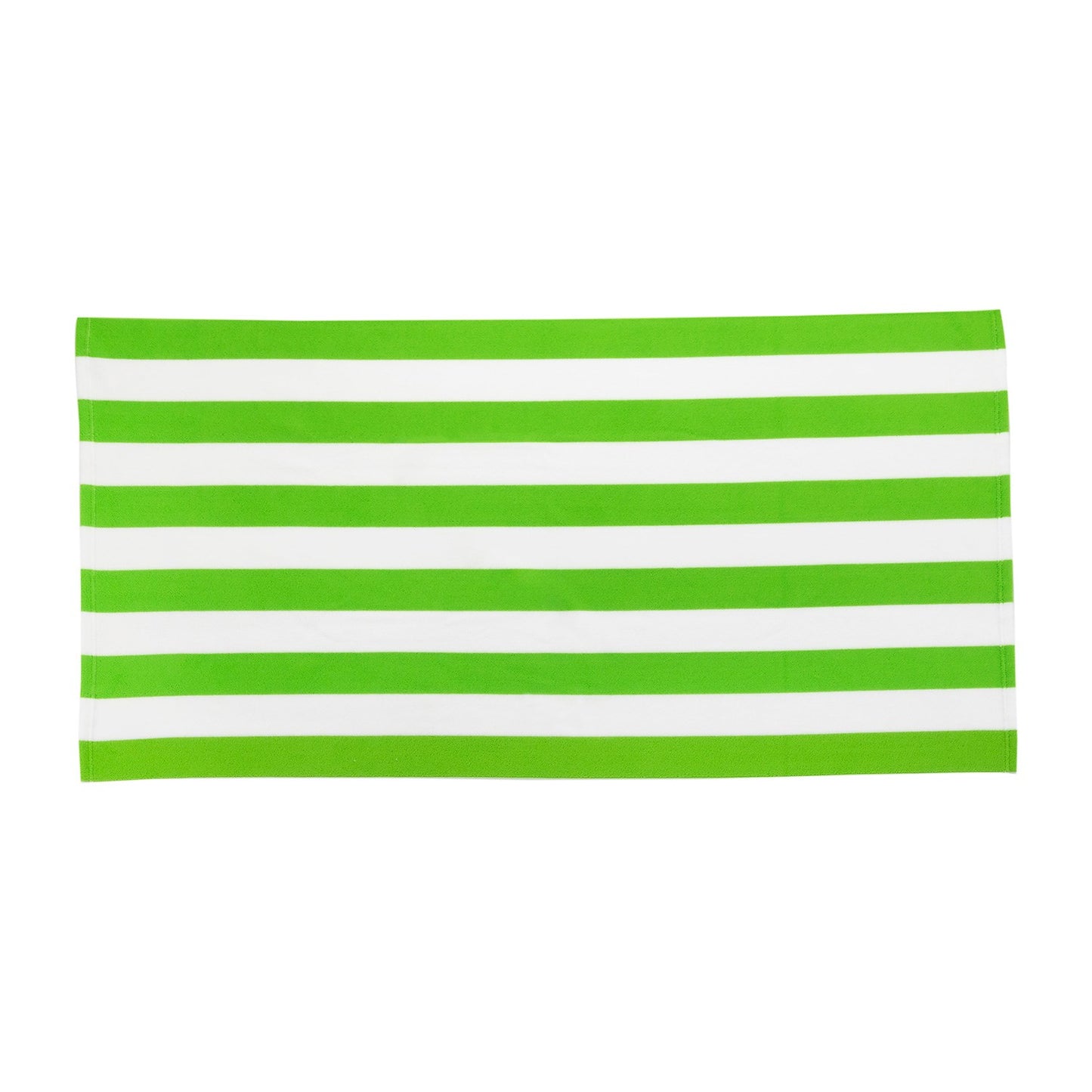 Microfiber Cabana Stripe Beach Towel