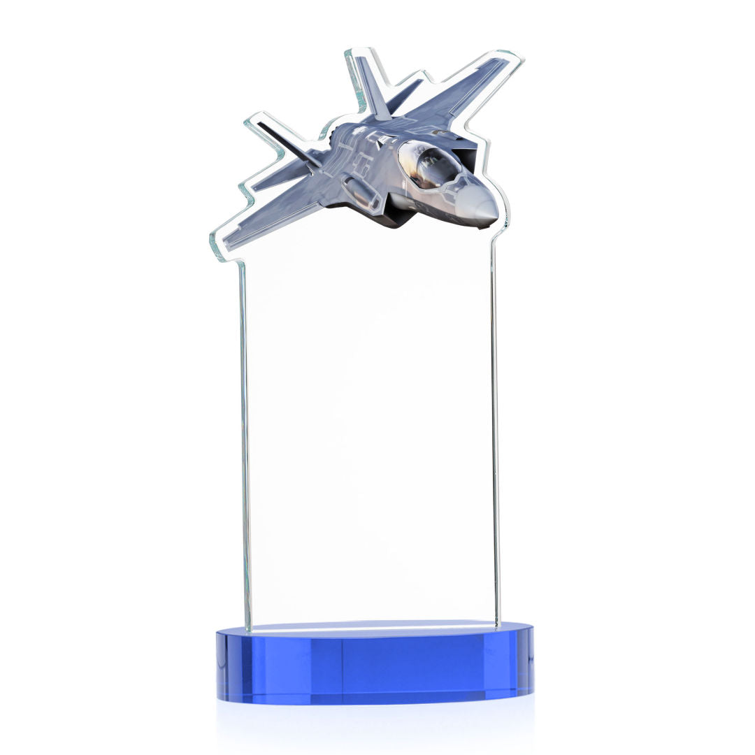 Top Gun Award on Alberton Base - Sky Blue