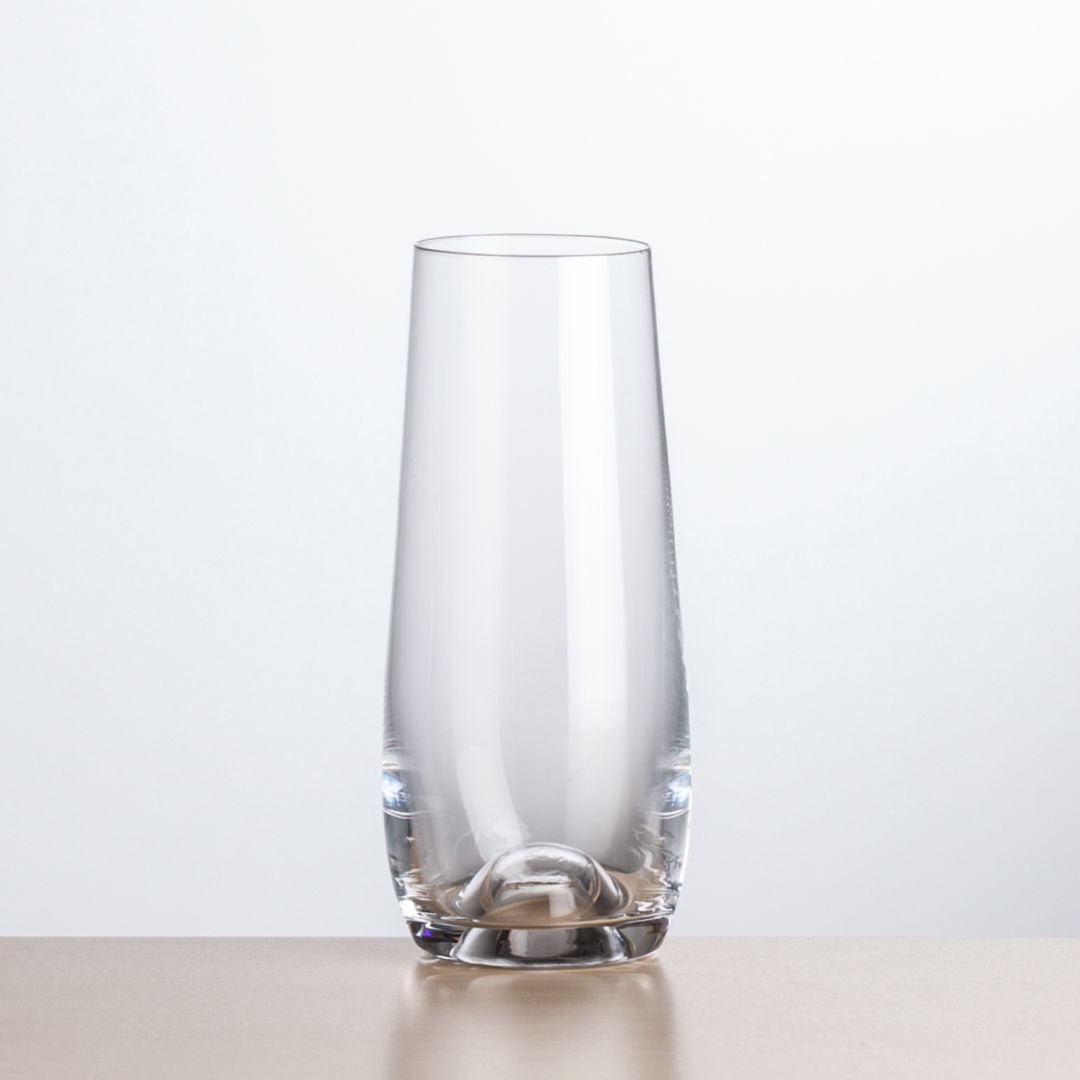 Edderton Stemless Flute - Imprinted 7.5oz