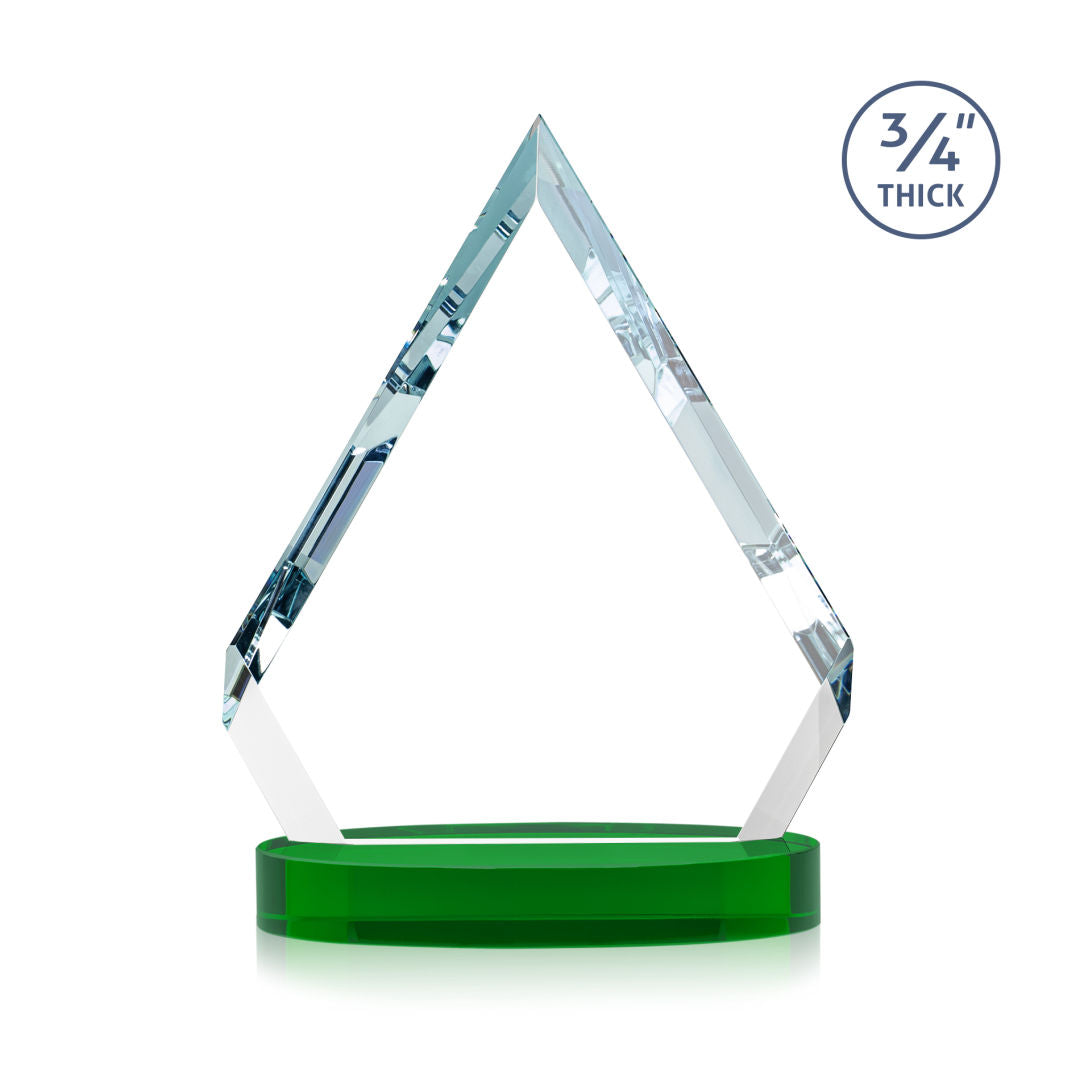 Apex VividPrint™ Award on Alberton Base - Green