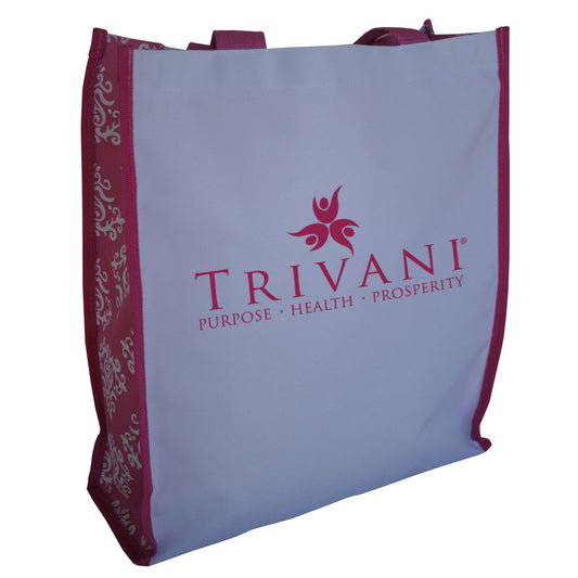 PINK Damask Tote Bag