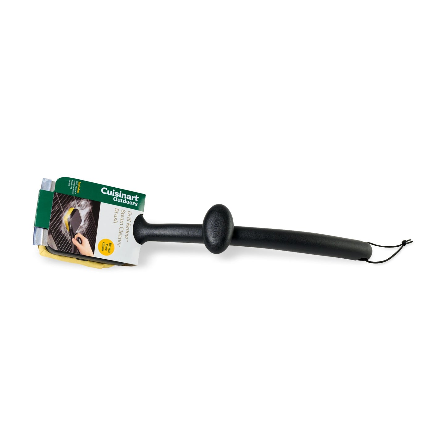 Black Cuisinart Outdoors™ Grill Renew Steam Cleaner Brush