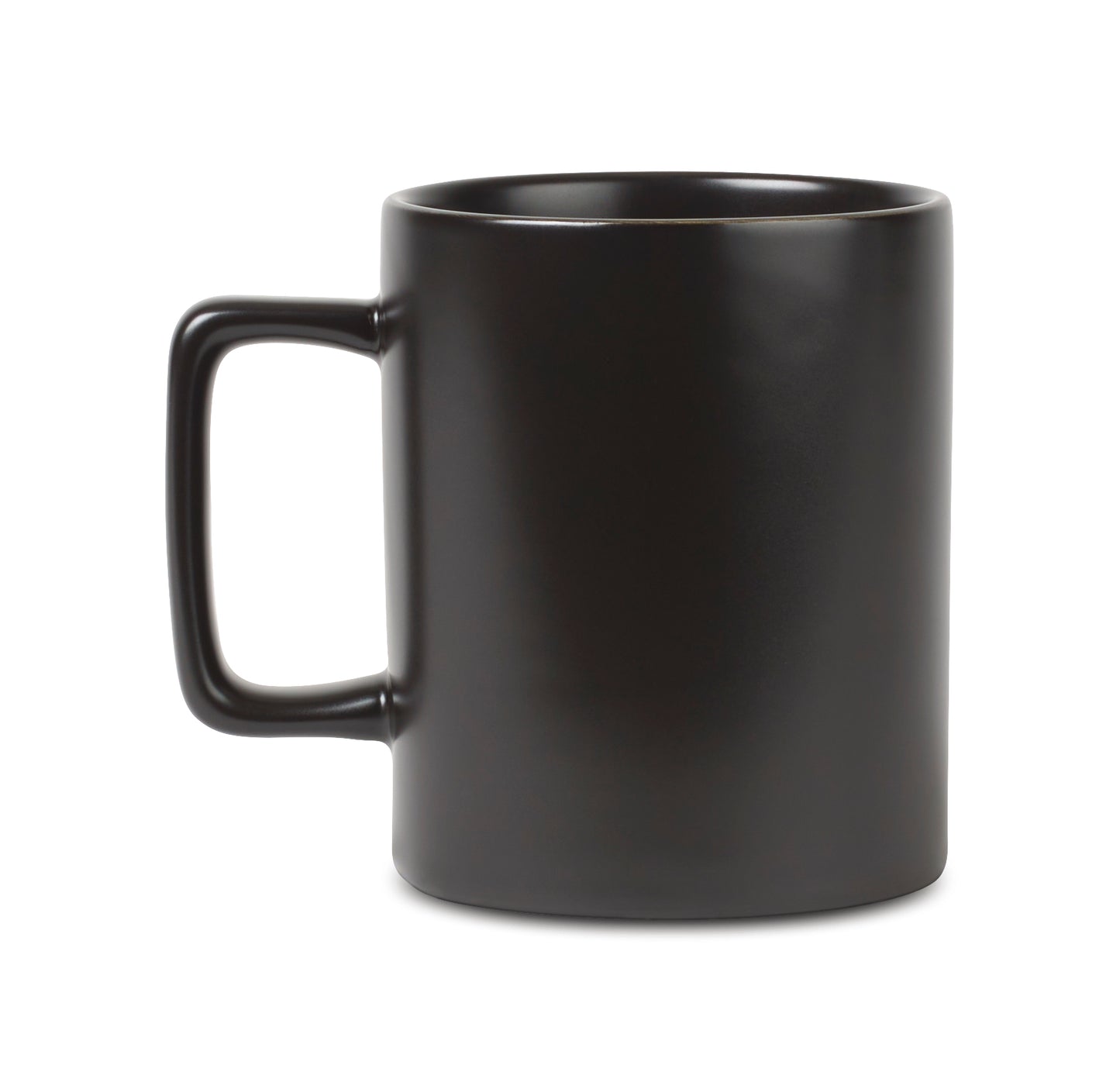 Matte Black Soleil Ceramic Mug - 12 oz.