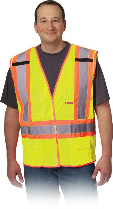 X-Back Breakaway Two-Tone Mesh Vest