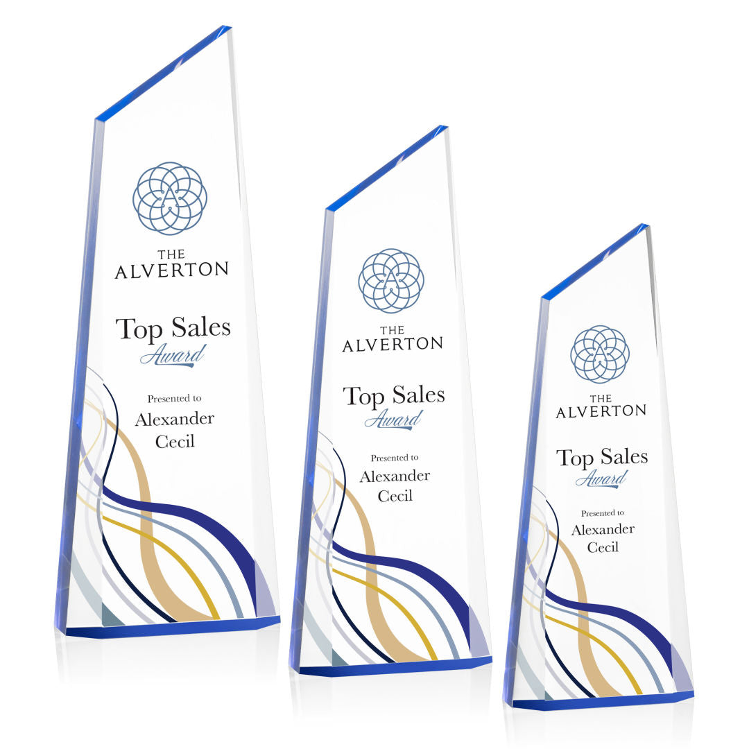 Hudson VividPrint™ Award - Blue