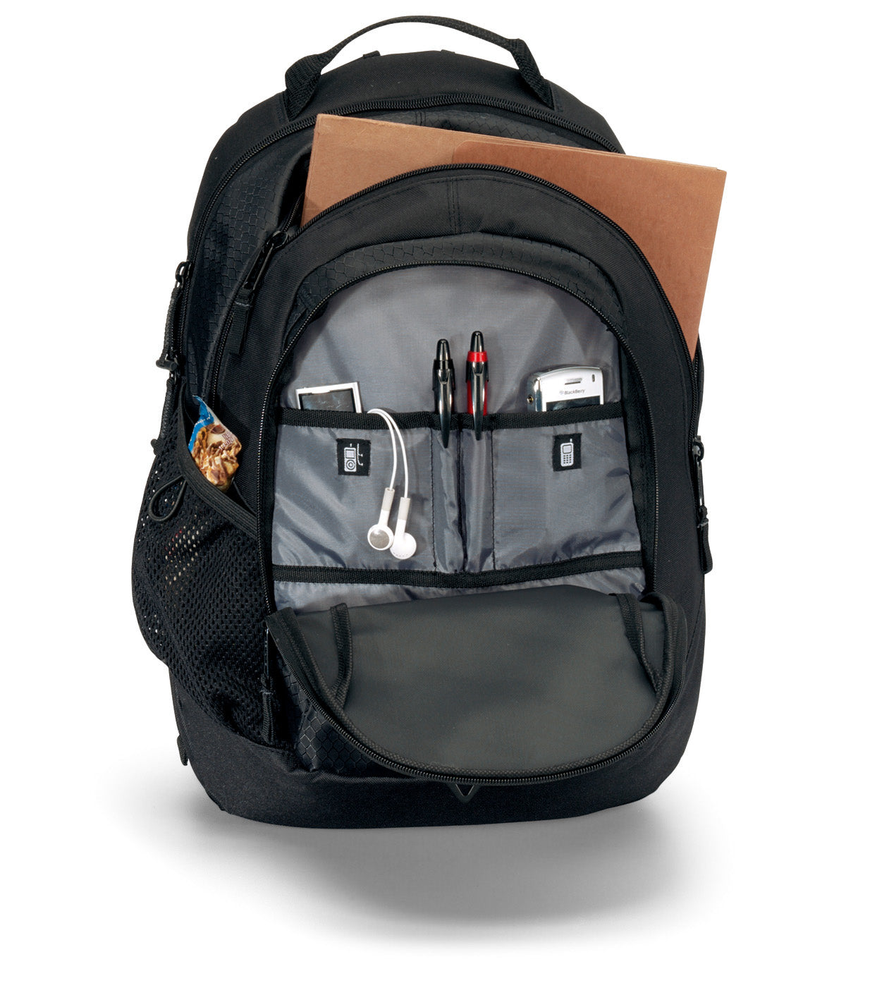Black Primary Laptop Backpack