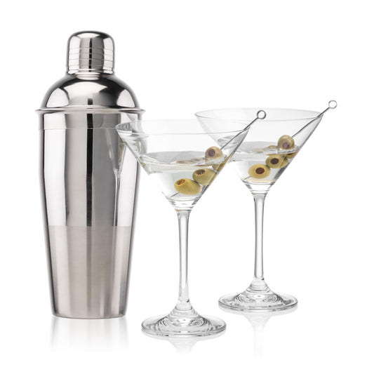 Catania Shaker & Burlington Martini Set