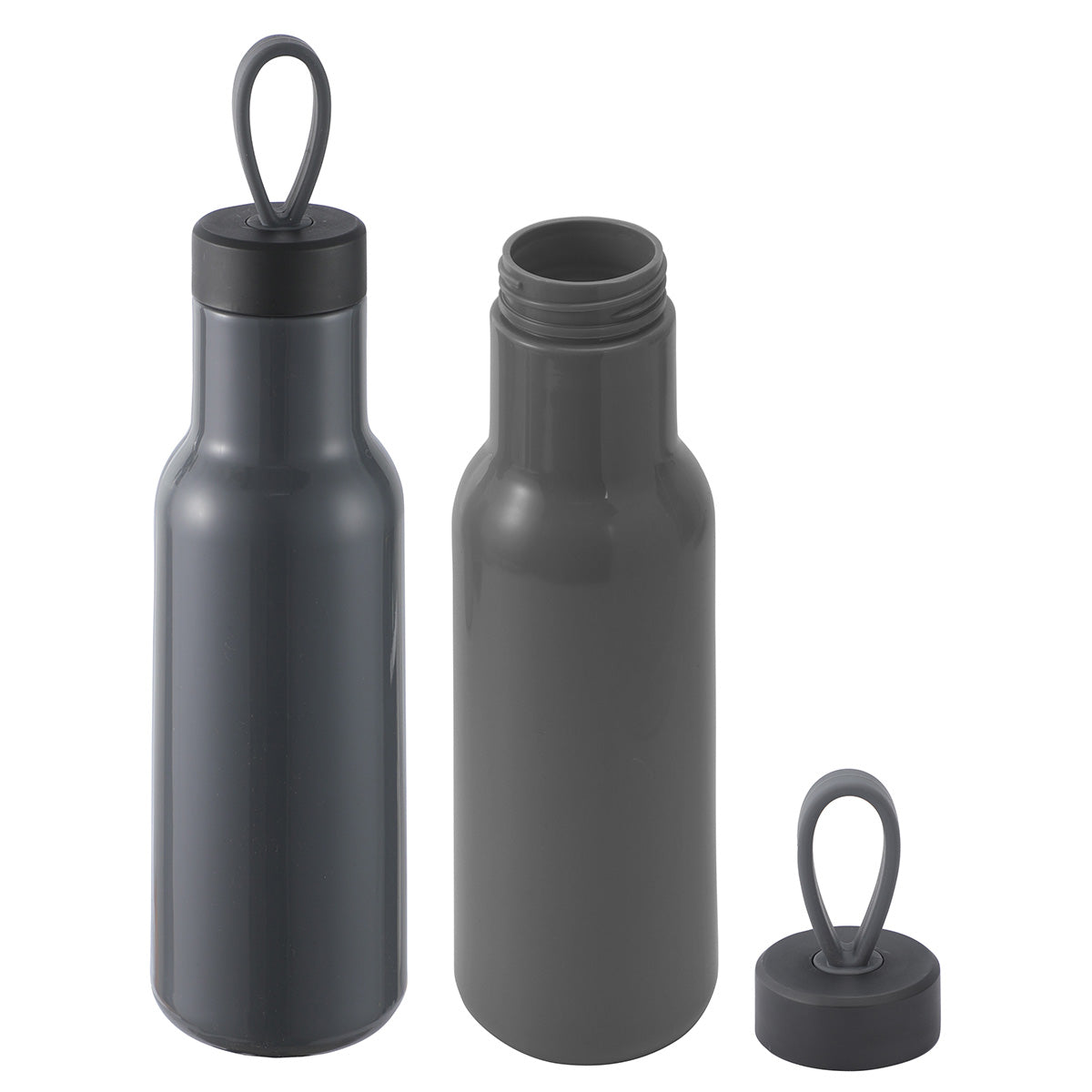 Cameo 23 oz PLA Sports Bottle with Silicone Loop Handle