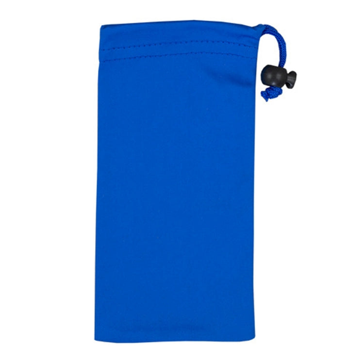 Mobile Tech Metal Power Bank Kit in Microfiber Cinch Pouch Components inserted into Microfiber Pouch