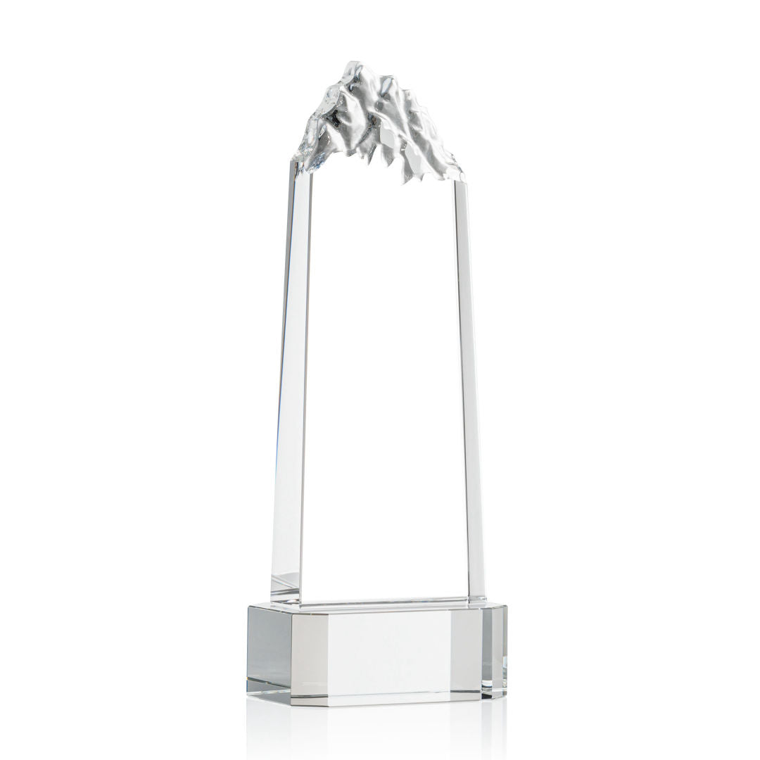 Himalayas Tower Award on Base - Clear