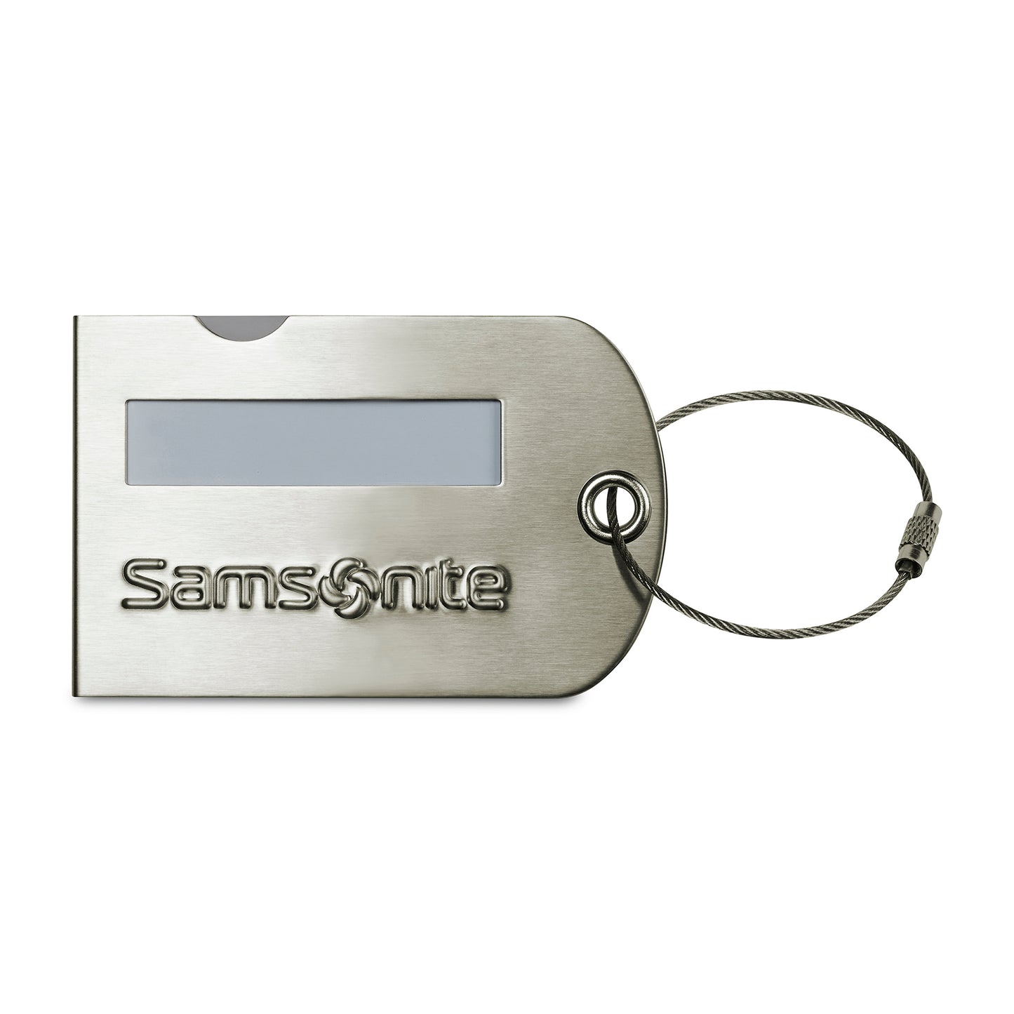 Black Samsonite Hardside Travel Golf Bag with Luggage Tag