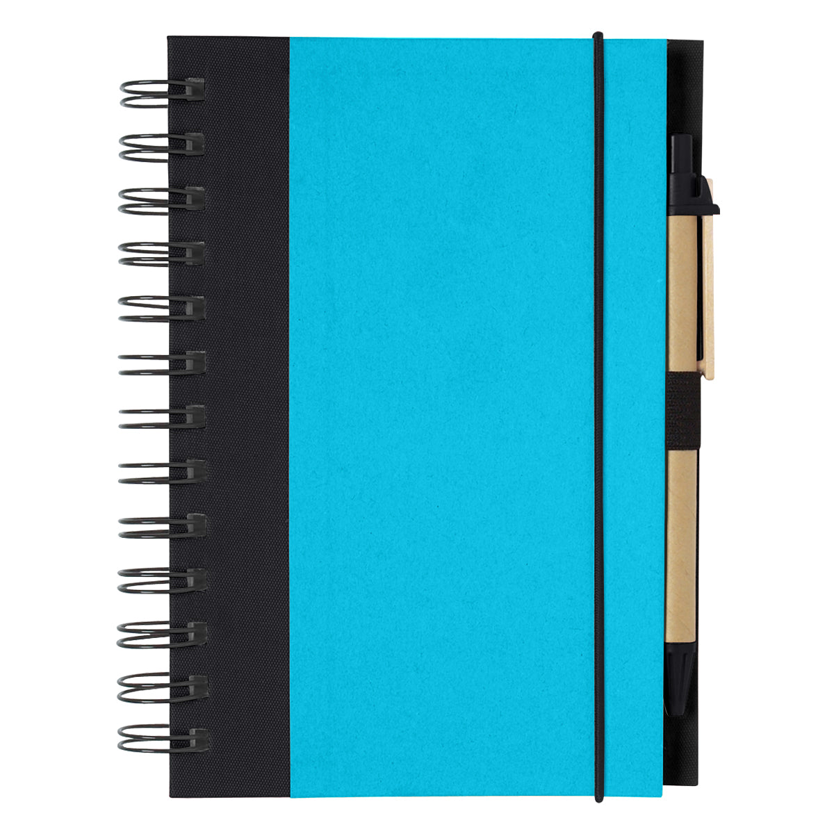 ECO-INSPIRED SPIRAL NOTEBOOK & PEN