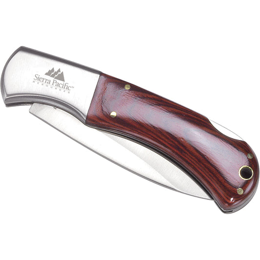 Rustic Wood Handle Knife