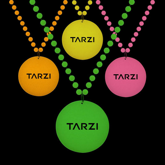 Assorted Glow in the Dark Medallion Beads