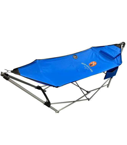 Black Portable Hammock with Stand
