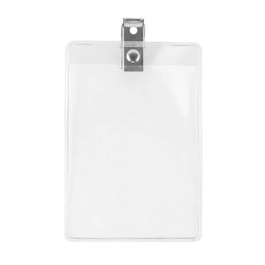 “Hilliard H” Clear Badge Holder Fits 2-1/4” X 3” Insert