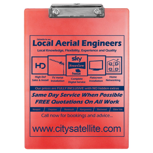 “McQuary” Letter Size Clipboard with Metal Spring Clip