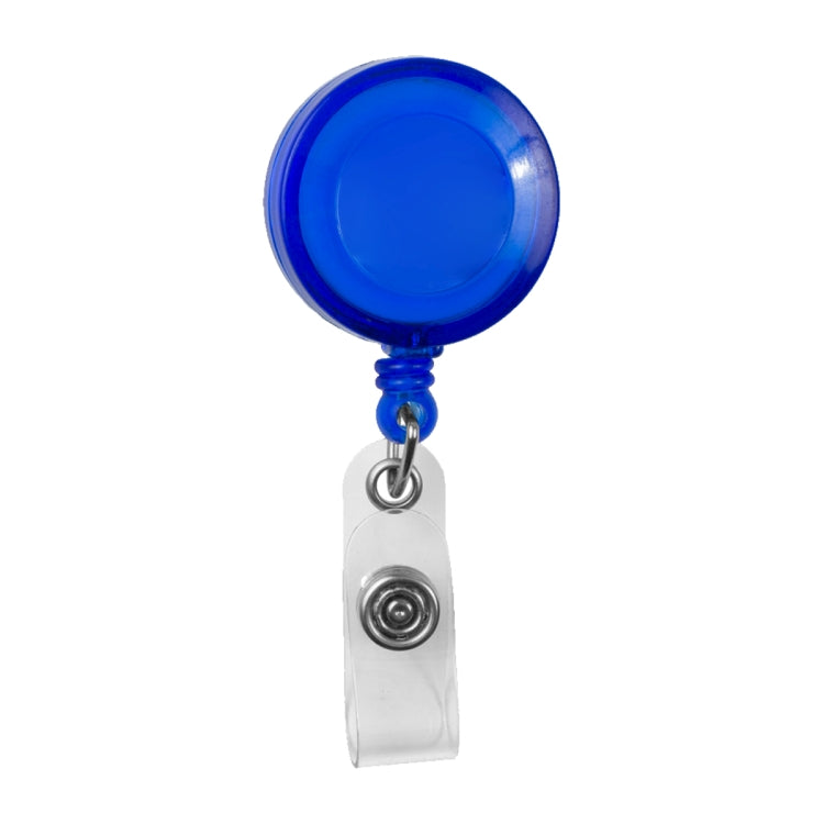 "Lorain VL" 30” Cord Round Retractable Badge Reel and Badge Holder with Metal Slip Clip Attachment