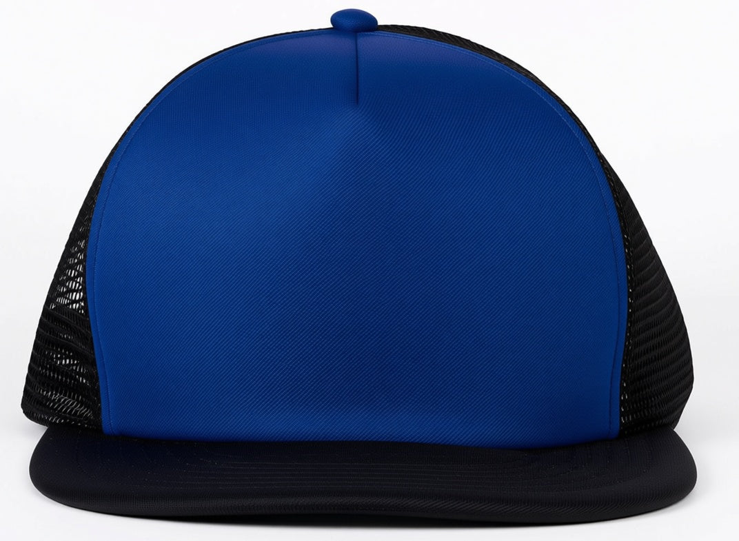 District Flat Bill Snapback Trucker Cap. DT624