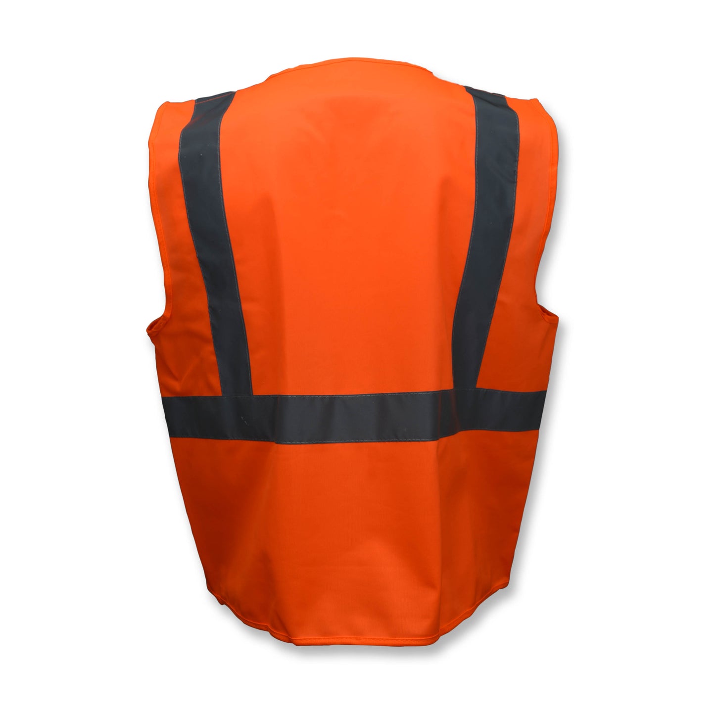 SV2Z Economy Type R Class 2 Solid Safety Vest with Zipper - Green - Size 2X