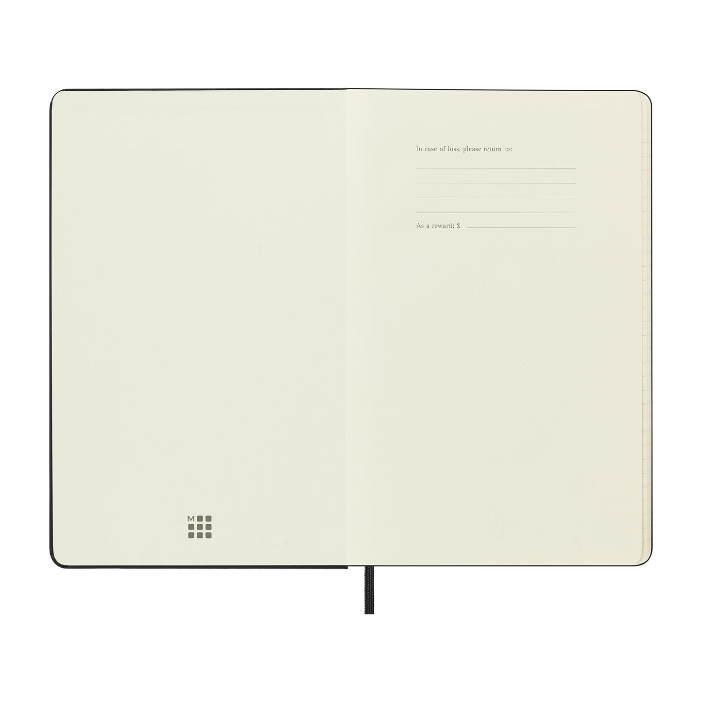 Black Moleskine® Hard Cover Large 12-Month Daily 2026 Planner