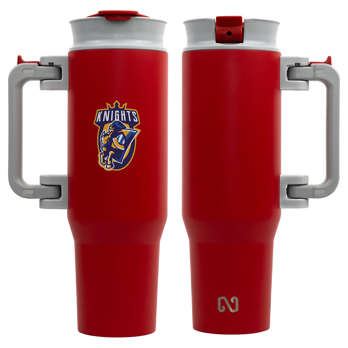 NAYAD® Genesis 40 oz Stainless Steel Double-Wall Mug with Foldable Handle