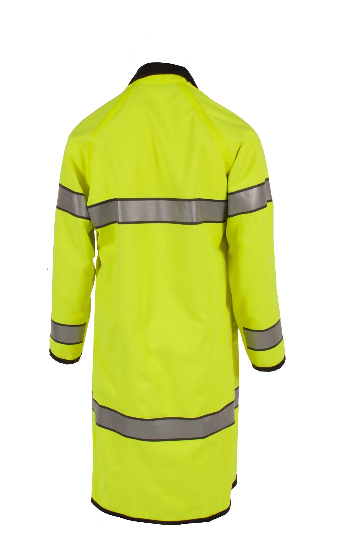5010RCH3M Reversible Police Coat with 3M Reflective Taping - Hi-Vis Lime/Black - Size 2X